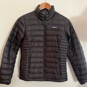 Women's Patagonia Down Sweater Black, size small ~ preowned